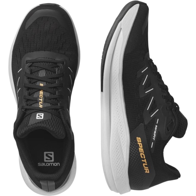 Black Salomon Spectur Men's Running Shoes | PH 96457U